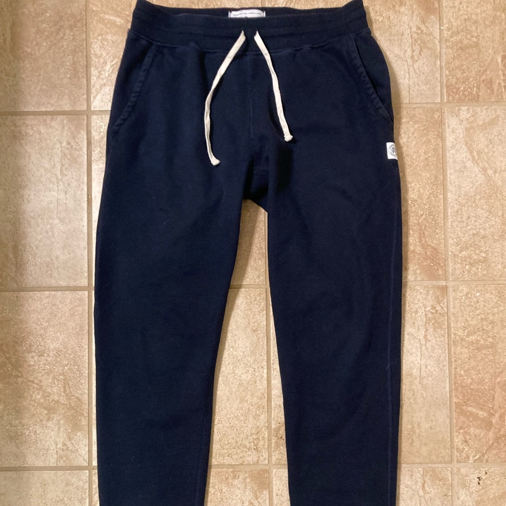 Reigning Champ Navy Midweight Terry Joggers